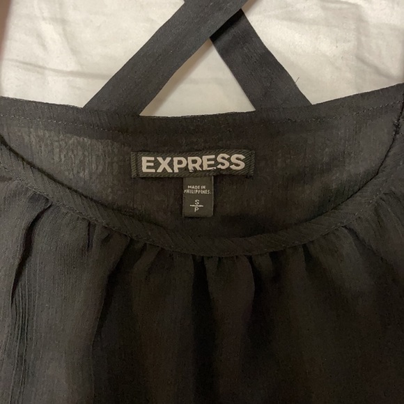 Express chiffon sleeveless top - Picture 3 of 4